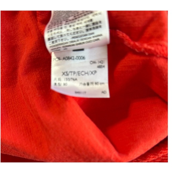 Levi's Red Corduroy Button Up Shirt Jacket Oversized Women's XS VNTG - Picture 7 of 7